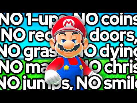 Mario 3D World but I Added TOO MANY Rules