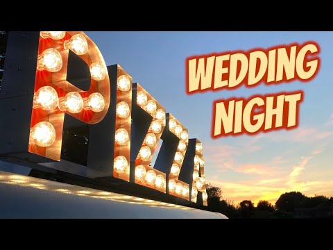 A Night Serving Pizza at a Wedding