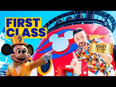 We go First Class on Disney Cruise Line: IT WAS INCREDIBLE!