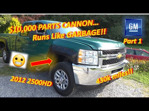 (Pt 1) $10,000 PARTS CANNON....Runs Like GARBAGE! (Chevy 2500HD V8)