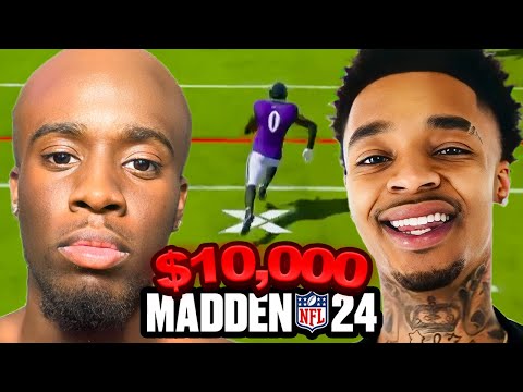 Kai Cenat vs FlightReacts $10,000 Madden Wager