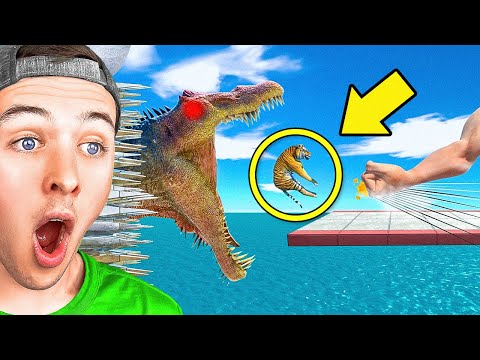 Reacting to the NEW Animal Revolt Battle Simulator FIGHT!