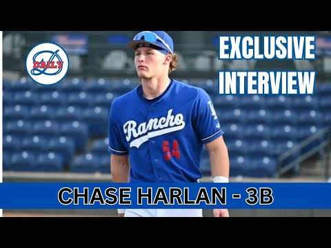 Dodgers Top Prospect, Chase Harlan, 3B, Joins Dodgers Dailly