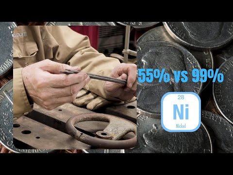 55% vs 99% Nickel Rod On Cast Iron Repair