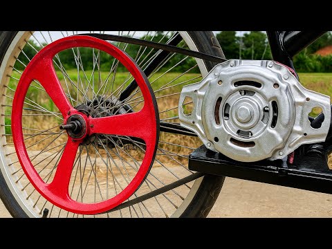 6 Most Unique Motorized Bicycles Made From Household Items That You've Never Seen