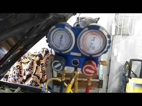 Максимально полное видео по заправке и откачке автокондиционера