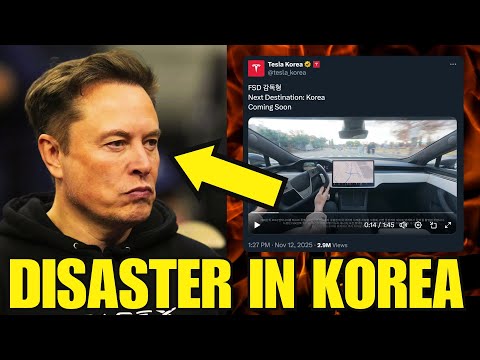 Elon Musk Tesla DISASTER in Korea