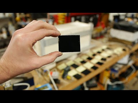 Details in the process of making "blacker than vantablack" coatings (part 1?)