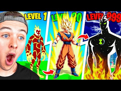 GOKU vs BEN 10 POWER LEVELS COMPARISON!