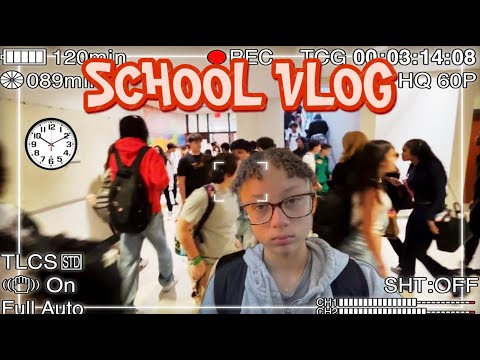 Back to school vlog after spring break (Depressing)