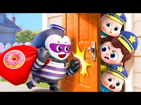 🔴LIVE | Knock Knock, Who's There?👮‍♂️| Kids Learn Safety Rules | Nursery Rhyme & Kids Song | BabyBus