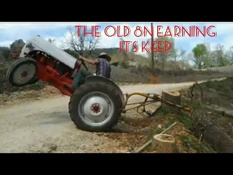 A Hard Day's Work For An 8n Tractor