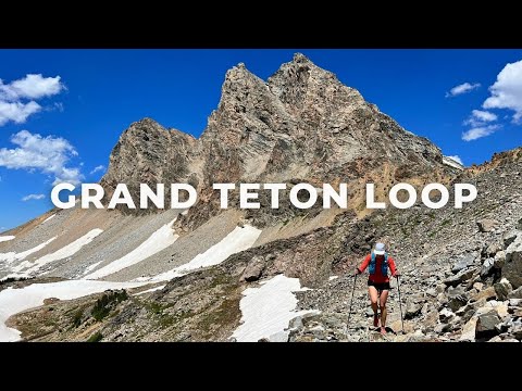 Running 62 km around Grand Teton National Park (Grand Teton Loop)