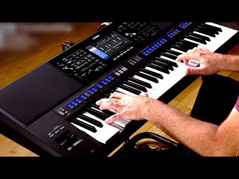 DEMO YAMAHA PSR SX920 & SX720 Martin Harris and more demonstrators