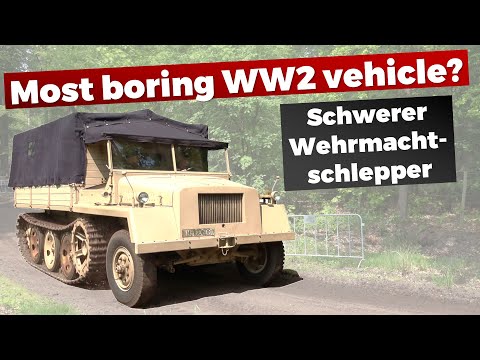 The most boring WW2 vehicle? The schwerer Wehrmachtschlepper