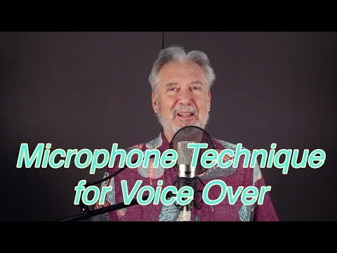 Secret Microphone Technique for Voice Over