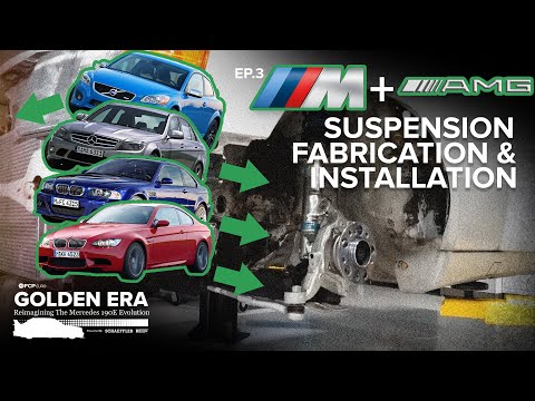 We Build A BETTER Mercedes 190e Using BMW, Volvo, & Modern AMG Parts | Golden Era Ep.3