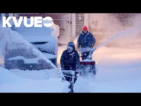 Americans working to dig out of historic Northeast blizzard
