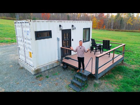 This Is What a 20ft Shipping Container Looks Like Converted into a Luxury Mini House | Tiny House...