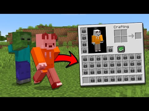 Minecraft But Taking Damage Removes An Inventory Slot