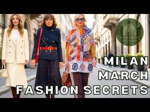 MILAN SPRING STREET STYLE 2026: How to Look Elegant Like Italians | Street Fashion Vlog 🇮🇹