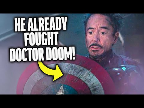 Endgame Tony already fought Doctor Doom & I can PROVE IT