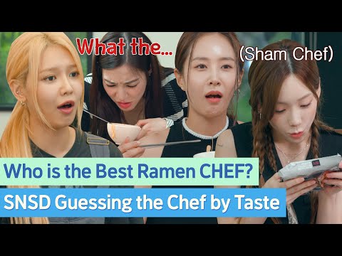 "What the..." Tiffany's True reaction?! SNSD Cooking K-Ramen with their own RECIPE!