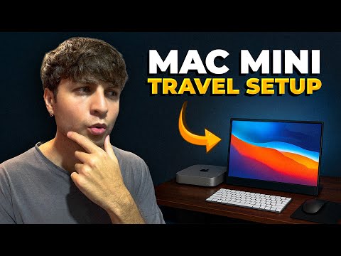 Why I Travel With a Mac Mini Instead of a MacBook — My Portable Setup