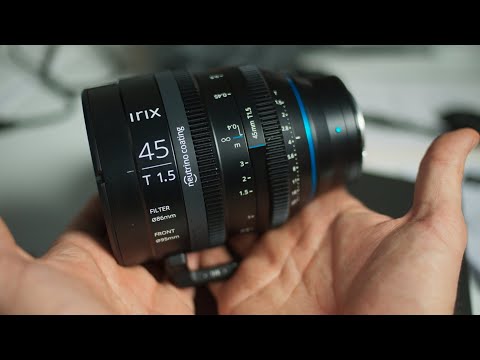 Irix 45mm T1.5 Cine lens - a non filmmaker review