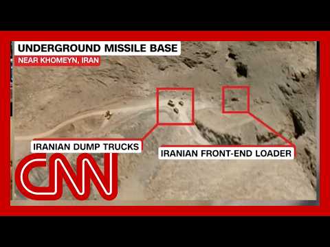Satellite images show Iran digging for buried missile launchers