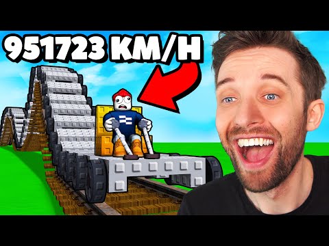 Benx Baut einen ZUG um REICH zu WERDEN in Roblox Build a Train