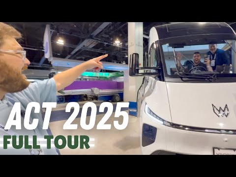 Full Tour ACT 2025! EVs & Charging That Are Making Electric Fleet Adoption Possible
