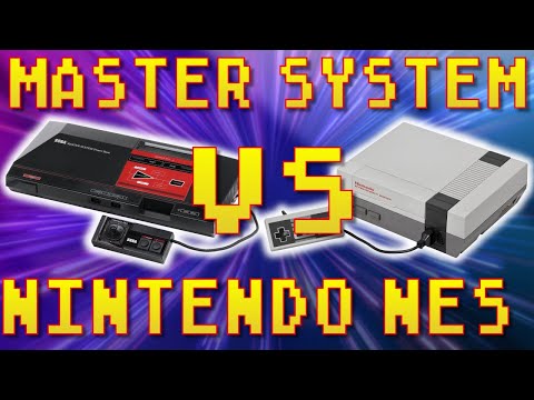 Sega Master System vs  Nintendo NES! *32* Games Compared!