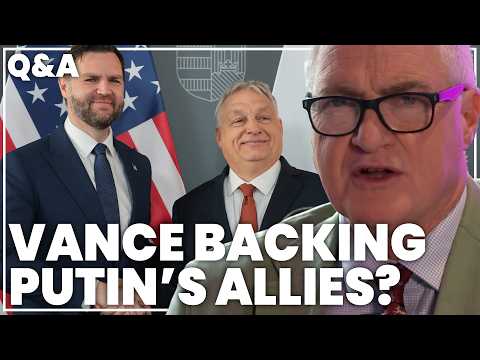 Why J.D. Vance's visit to Orban can't save Putin ally | Members Q&A