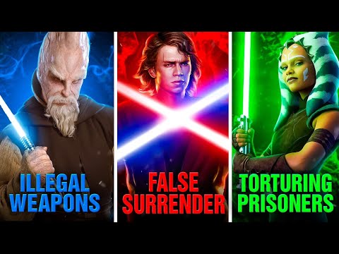 10 War Crimes Committed by the Jedi Order!