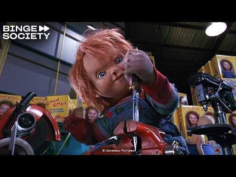 Child's Play 2 (1990): "I Will Kill You" Full Factory Scene
