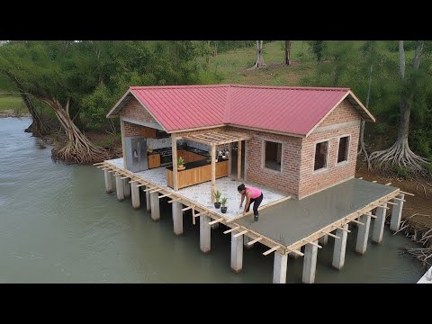Talented Woman Builds Dream Lakeside Villa with Kitchen from Scratch in 240 Days | by@LýHồngQuản6868