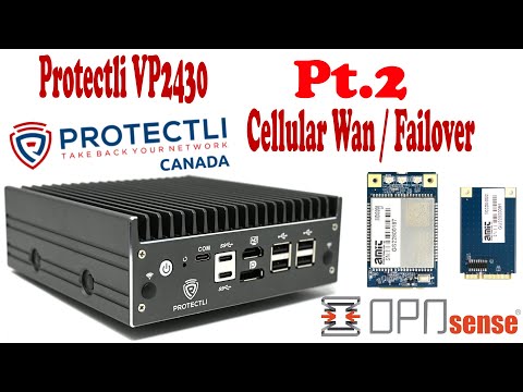 Protectli Cellular P2.o Installing & Configure ! @Protectli