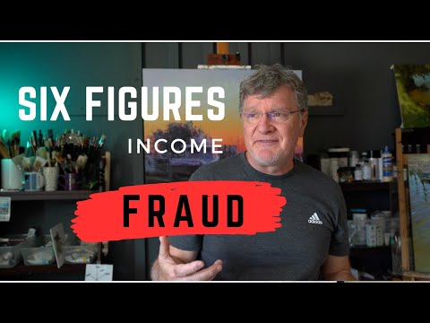 Six-Figure Income FRAUD in the Art Industry. Learn Painting with Vlad Milan Duchev