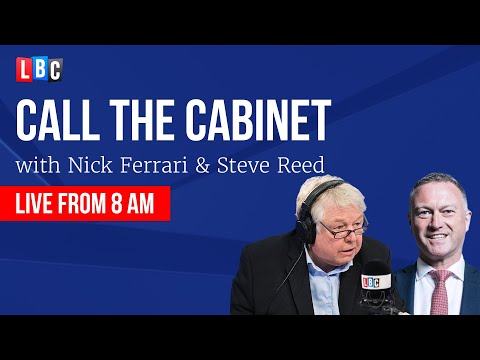 Call the Cabinet: Steve Reed takes your calls | Watch Live