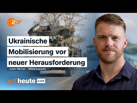 Experte: Ukrainische Front "ist löchrig": Sind Kampfdrohnen die letzte Chance? | ZDFheute live