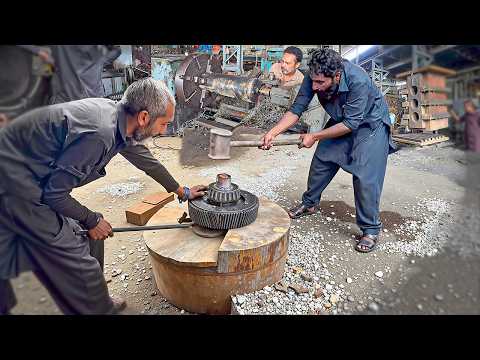 How They Made a Working Shaft from Junk Metal? – You’ll Be Amazed!