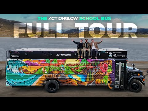 We Turned a SCHOOL BUS into an INSANE Home on Wheels