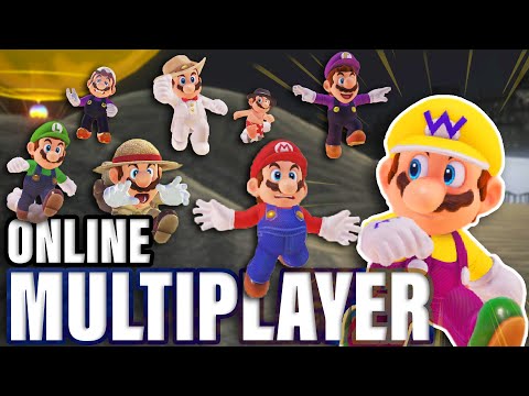 8 Player Mario Odyssey Hide n Seek is Hilarious