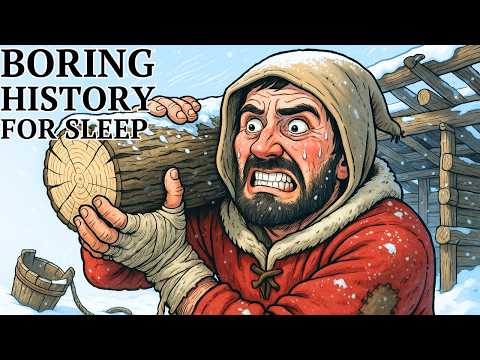 How Medieval Peasants Built Shelters to Survive the Coldest Winter | 3 Hour Relaxing History