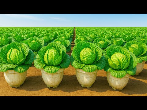 Grow Cabbage in Pots | Big Fresh Heads at Home Garden