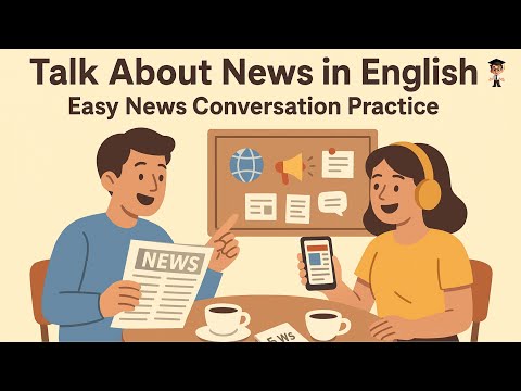 How to Talk About News in English | Easy Conversation Practice for Beginners & Intermediate