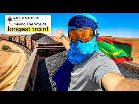 I Rode the World’s Longest Train Through Mauritania’s Sahara