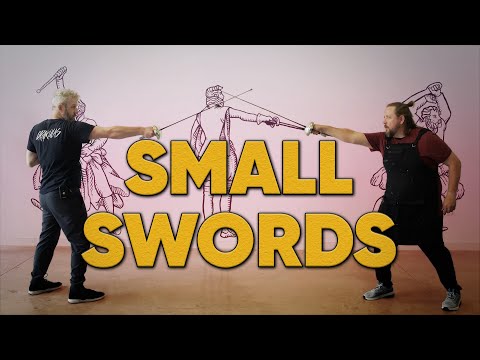 Small Sword Duel To The Death! Or Until We’re Tired…