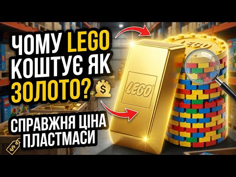 Чому LEGO коштує як золото? Справжня ціна пластмаси!